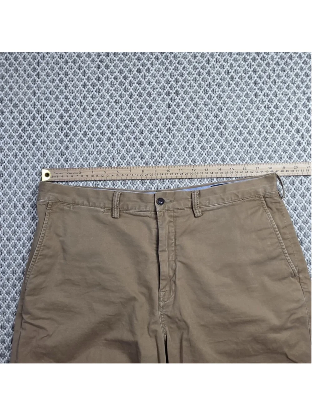 Polo Ralph Lauren The Polo Chino Shorts Mens 36 Stretch Classic Fit Khaki Tan
